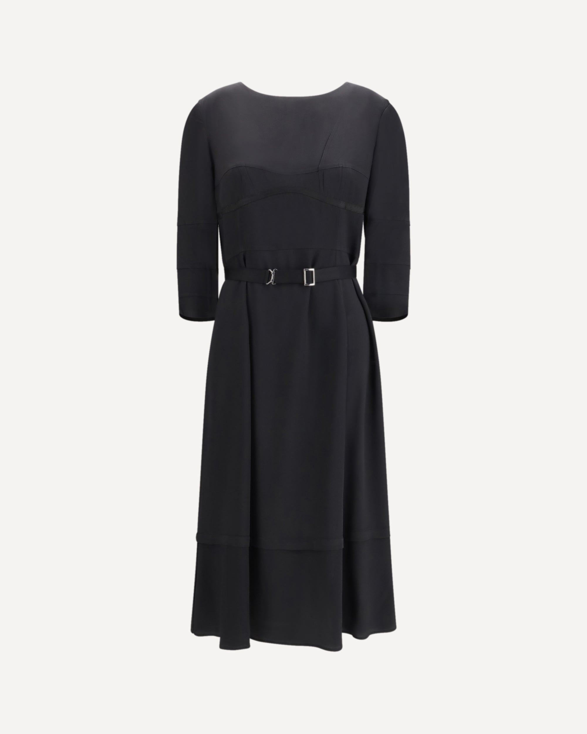 Prada Wool and silk midi Dress