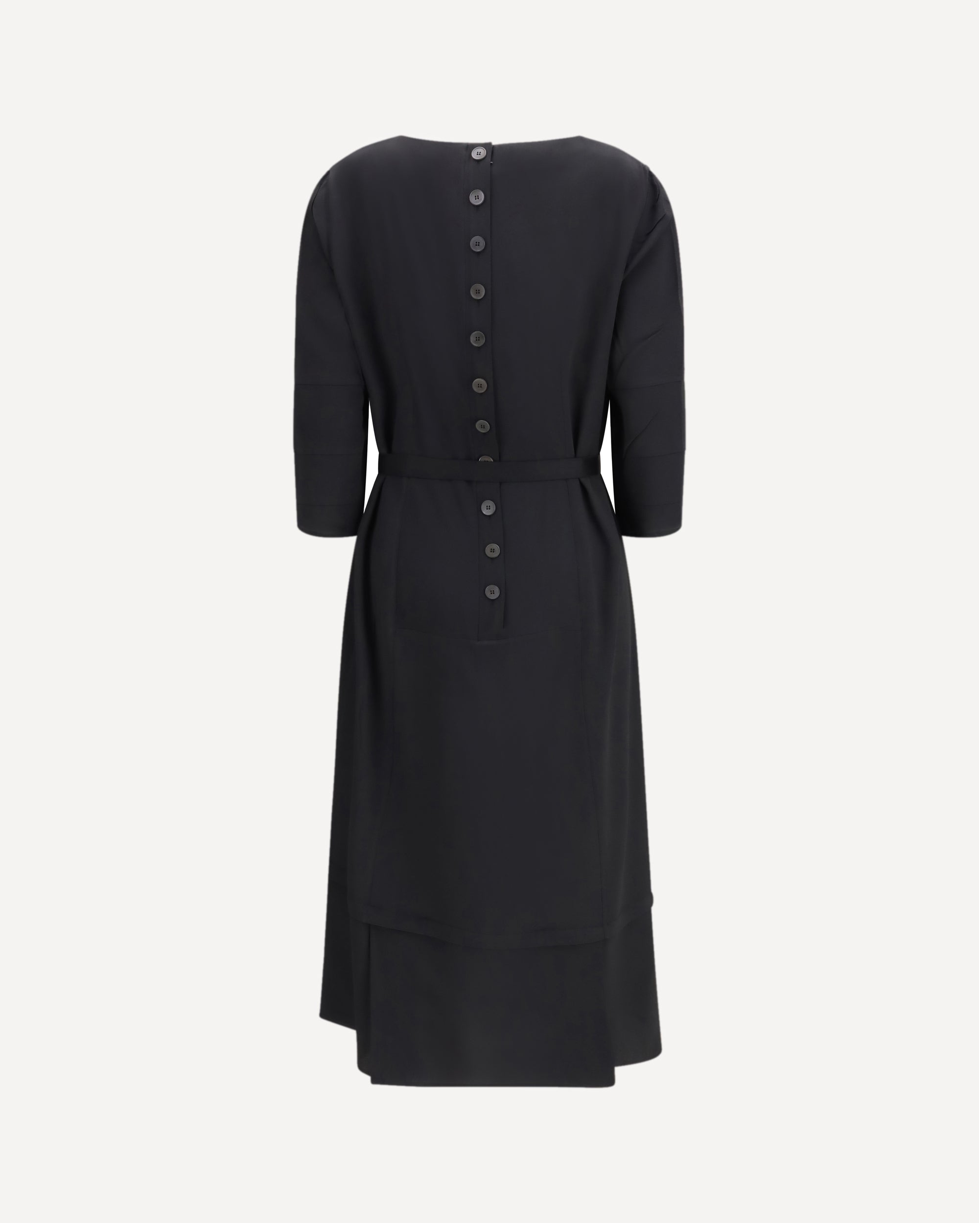 Prada Wool and silk midi Dress, view 2