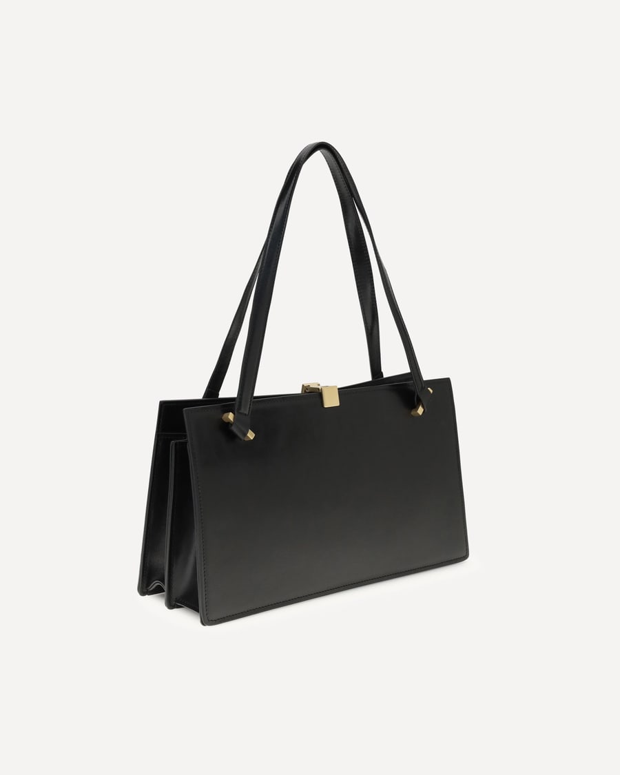 Versace Severine Shoulder Bag in leather, view 5
