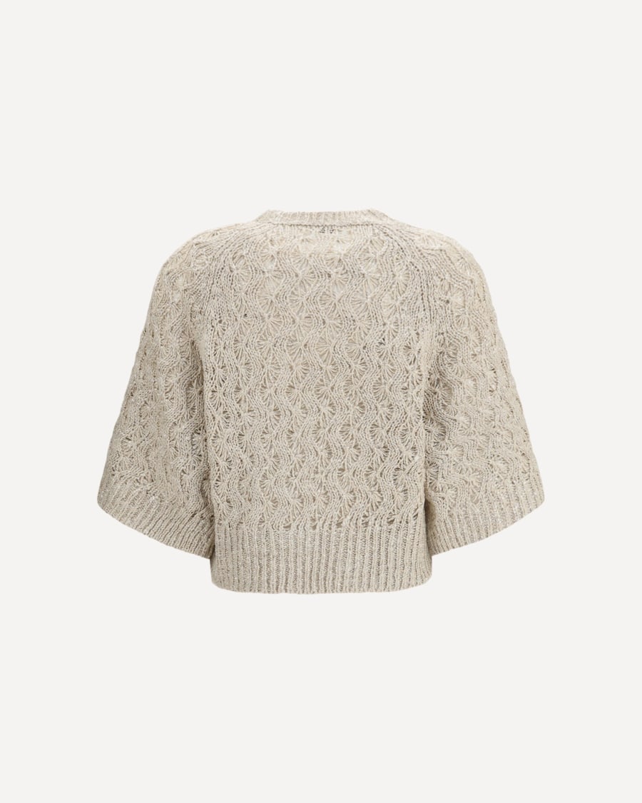 Brunello Cucinelli Open-knit construction Sweater, view 2