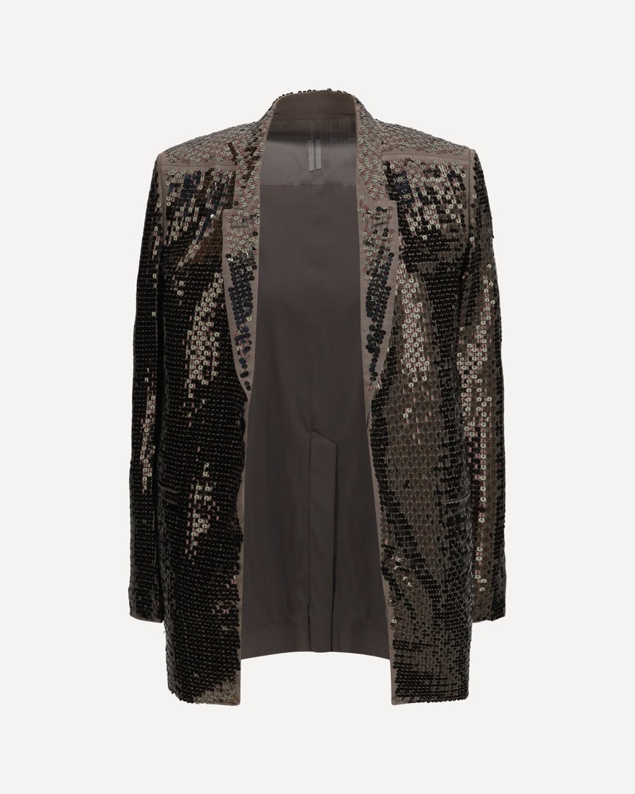 Rick Owens Concordian embroidered single-breasted Jacket