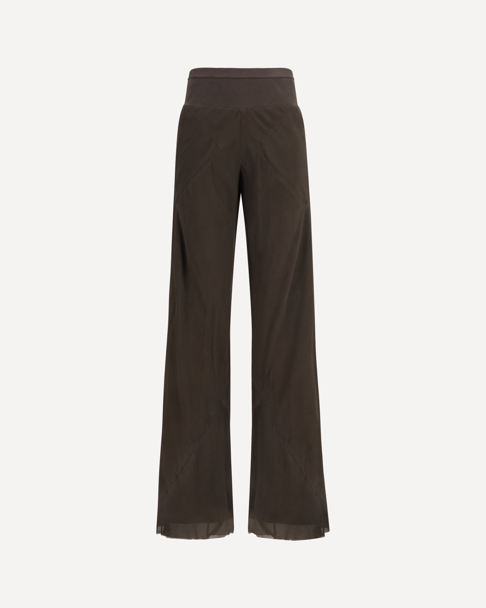 Rick Owens Bias Pants with a bias-cut