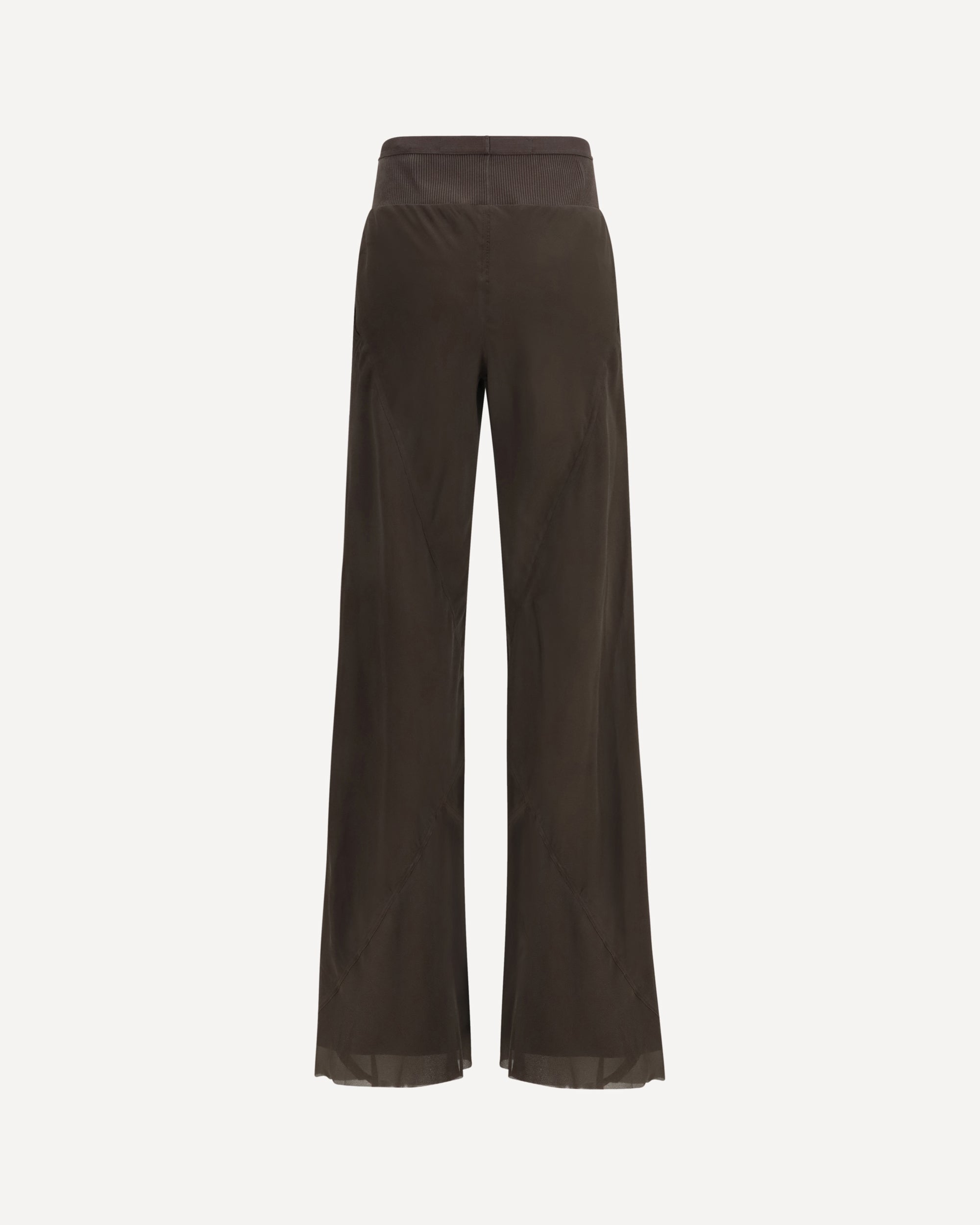 Rick Owens Bias Pants with a bias-cut, view 2