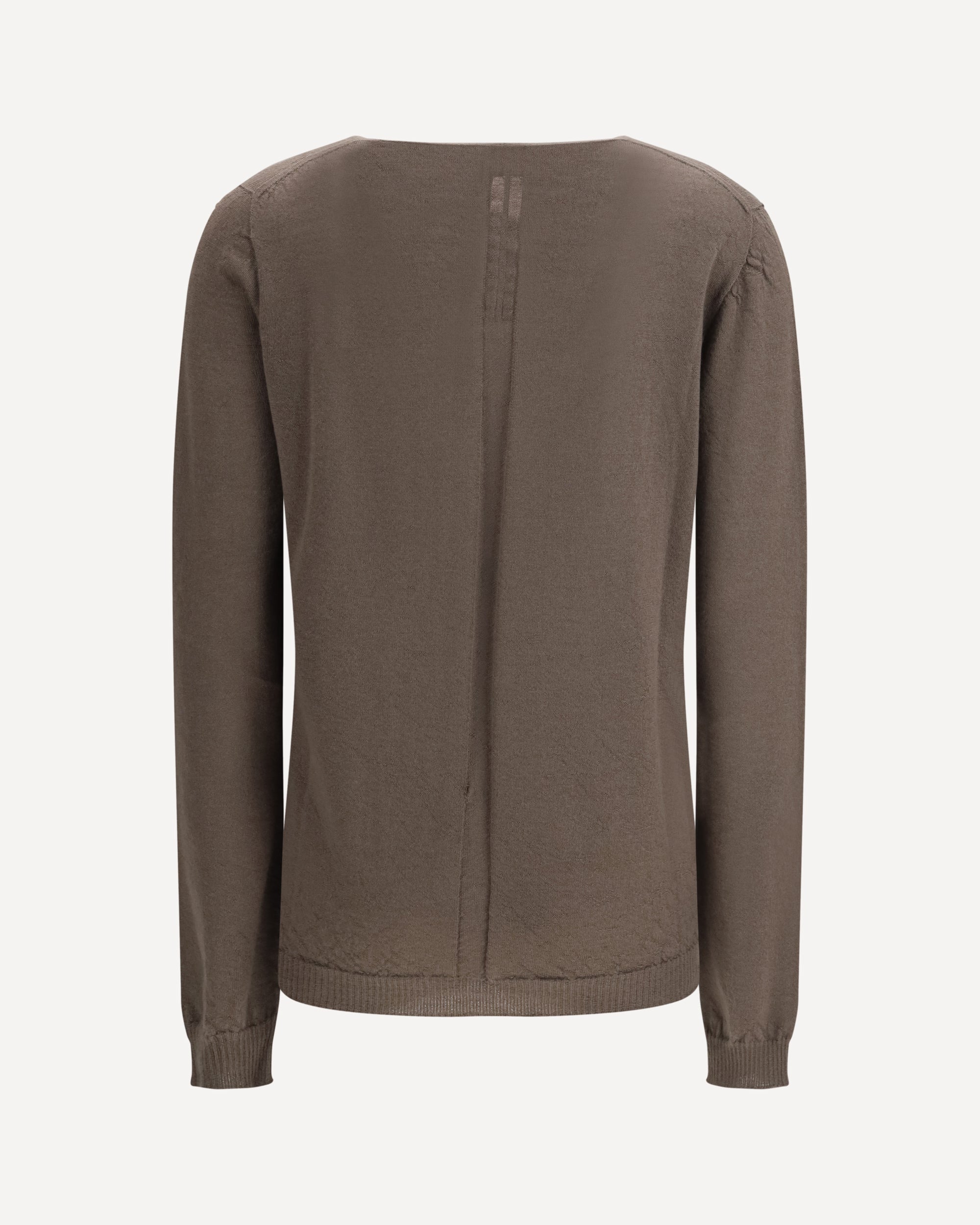Rick Owens Temple Extreme Sweater with V-neck, view 2