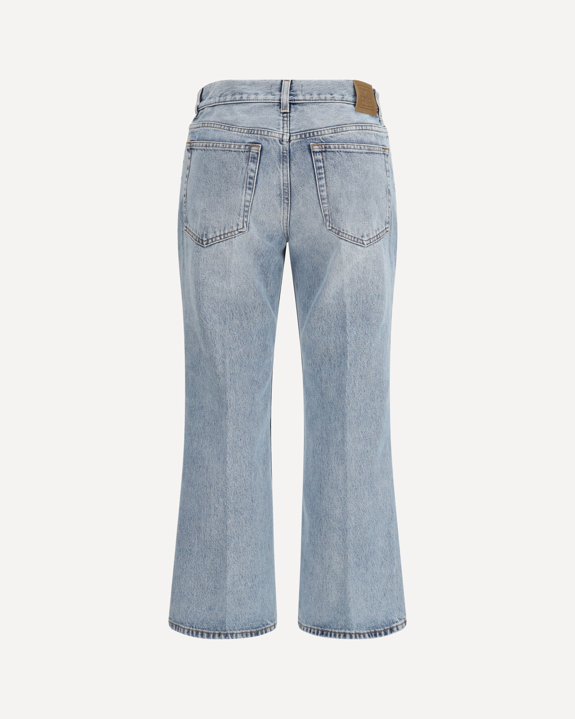 Toteme Cotton flared-hem Jeans, view 2