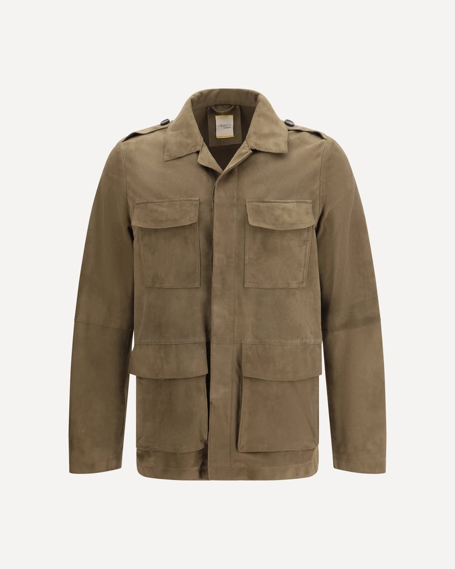 D'AMICO Goat suede Jacket, view 3