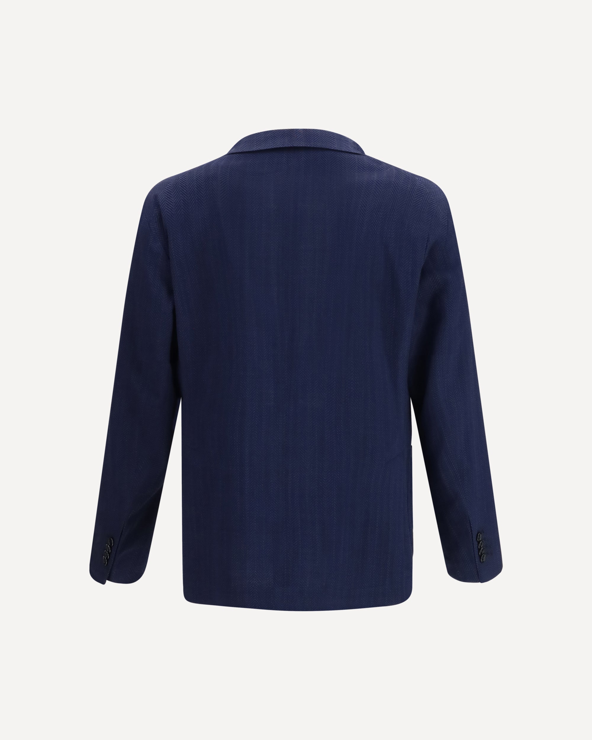 Tagliatore Single-breasted Jacket in herringbone fabric, view 2