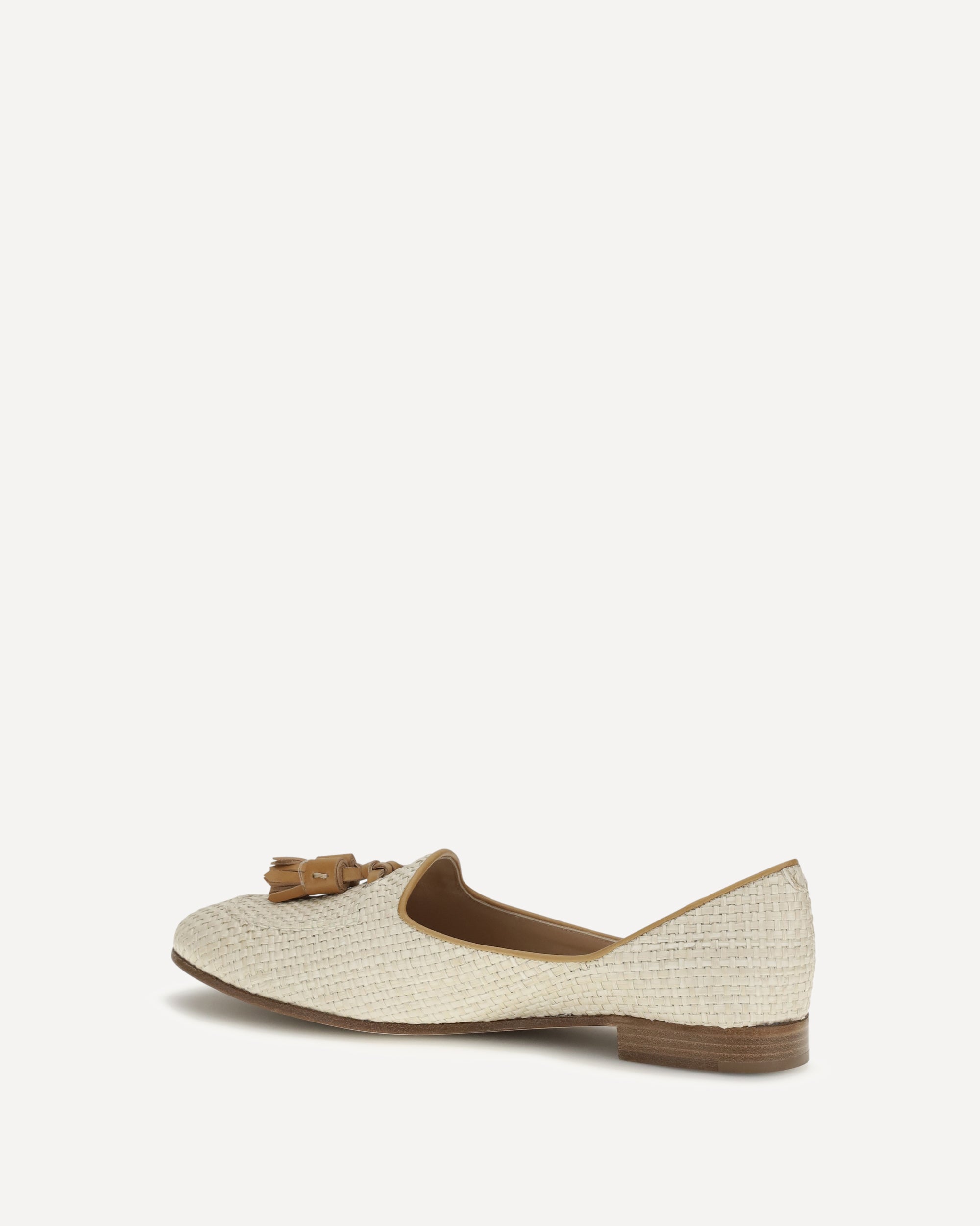 FRATELLI ROSSETTI Raffia Loafers, view 2