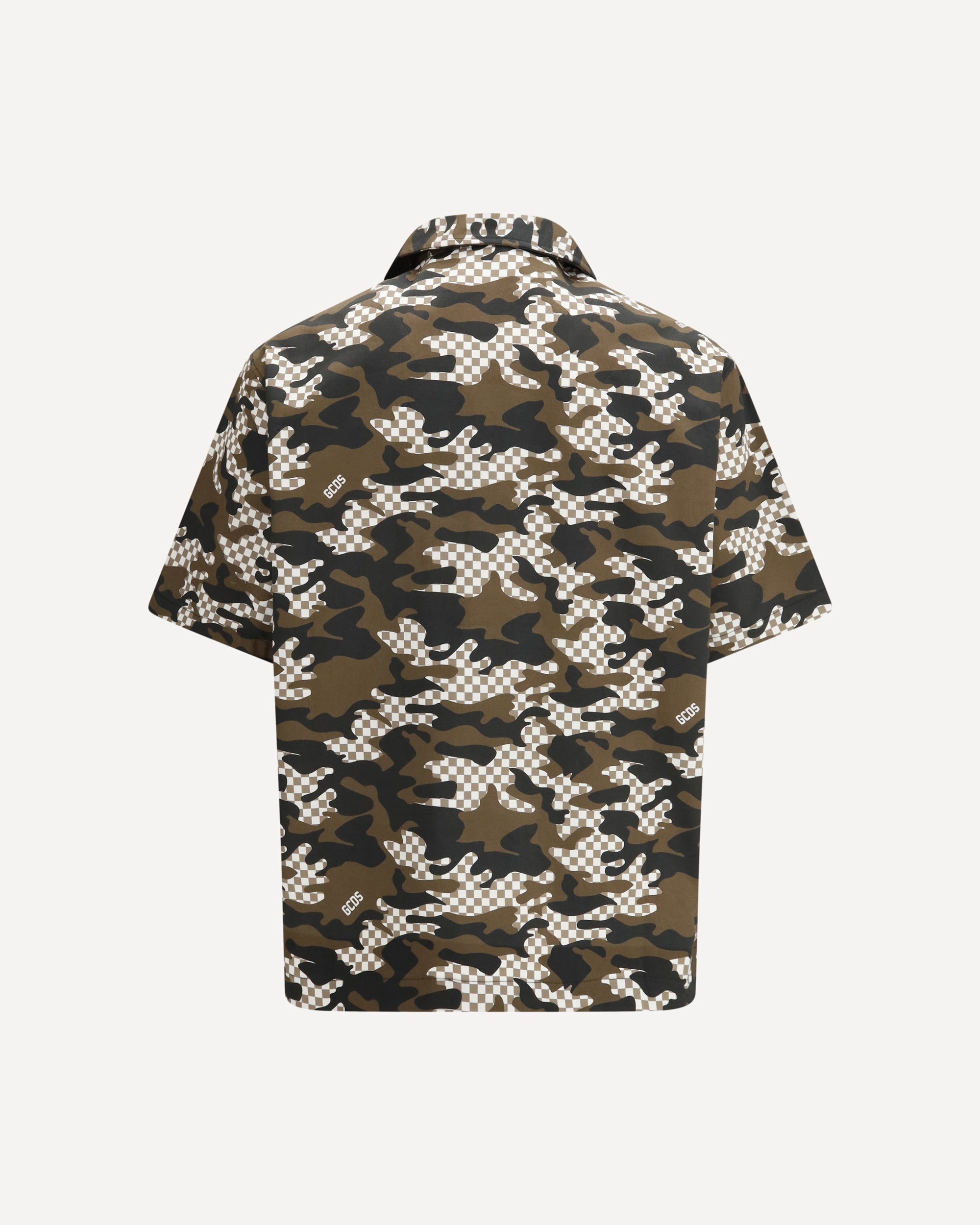 GCDS Checked Camo Shirt, view 2