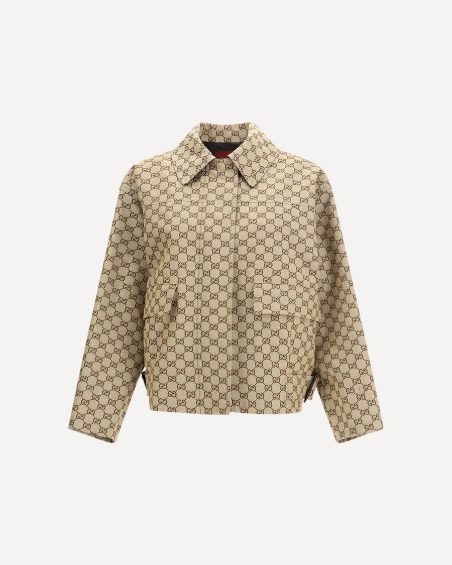 Gucci GG Canvas bomber Jacket