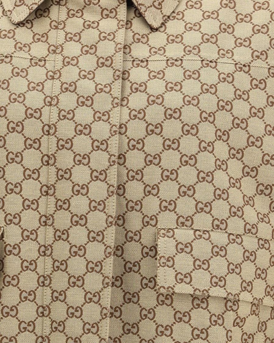 Gucci GG Canvas bomber Jacket, view 5