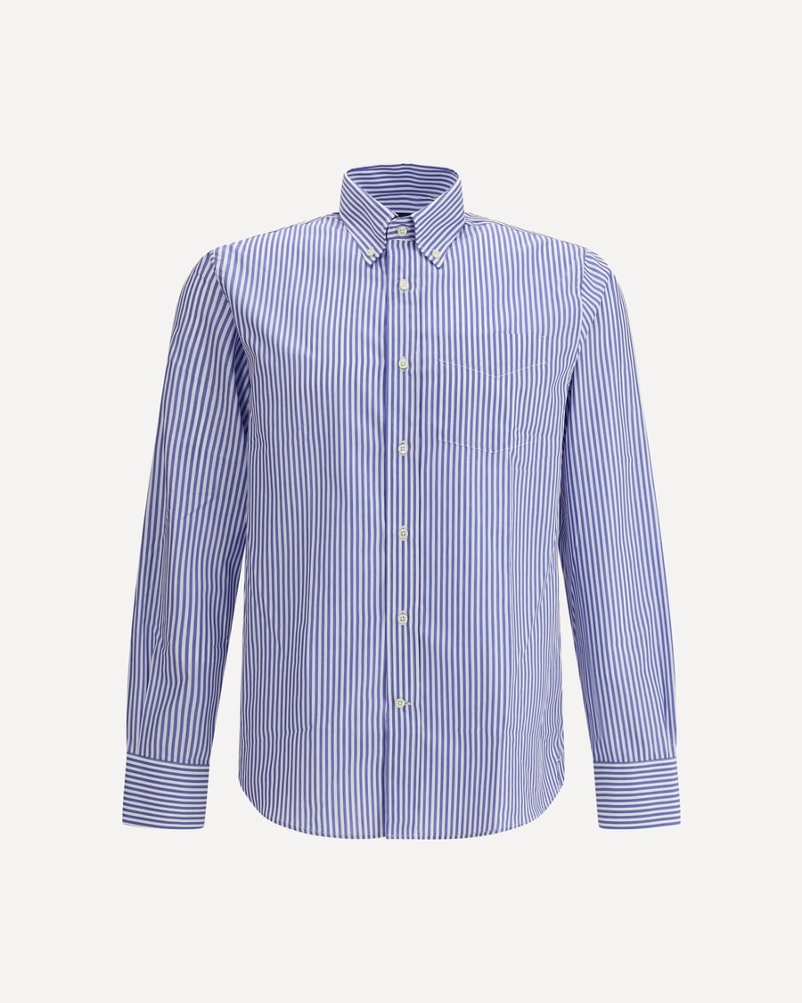 DEPERLU Striped Shirt