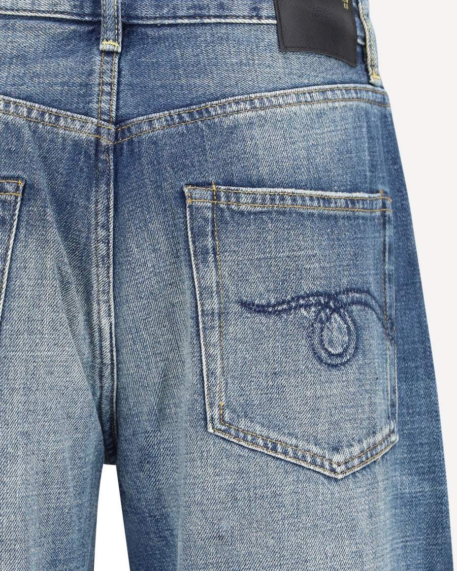 R13 D'Arcy Loose Jeans, view 5