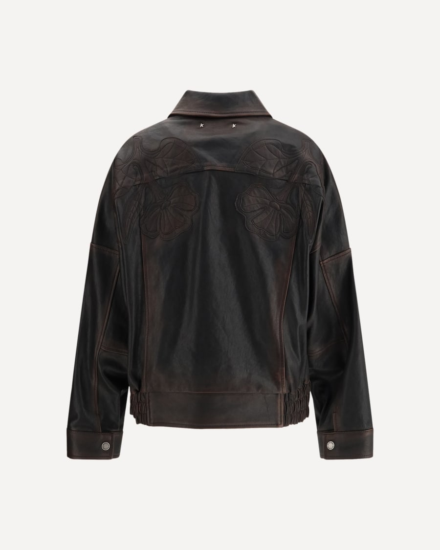 Golden Goose Nappa leather bomber Jacket, view 2