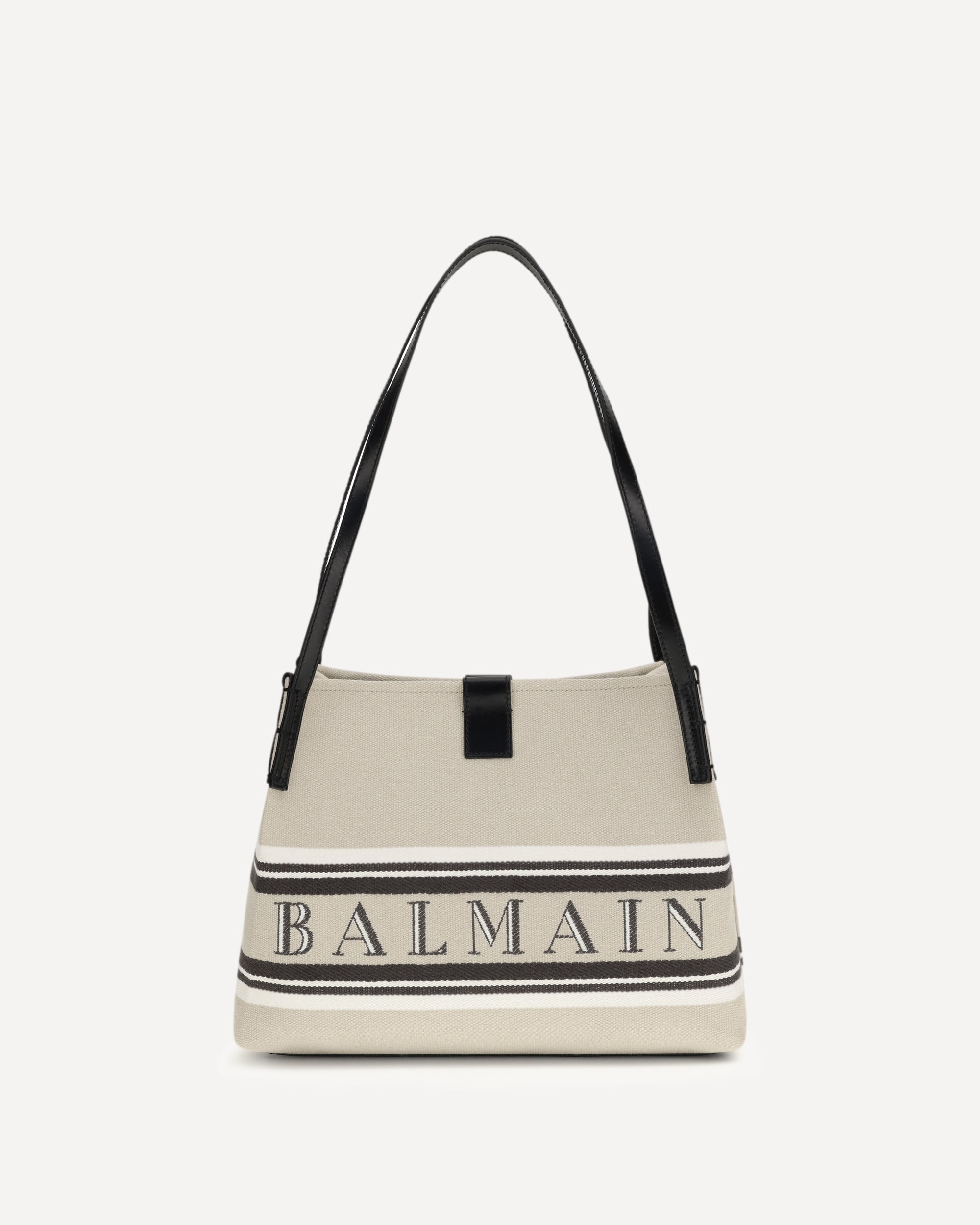Balmain Canvas Shoulder Bag