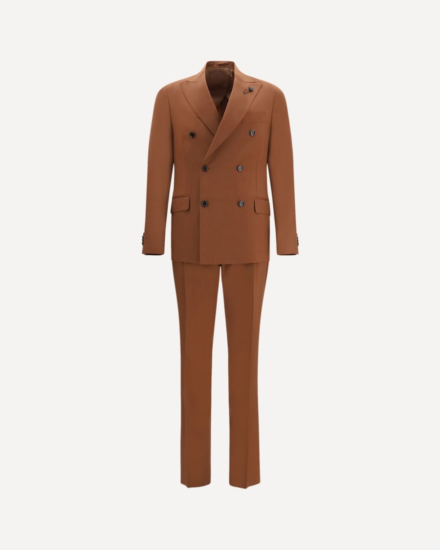 LARDINI Iconic cotton Suit, view 3