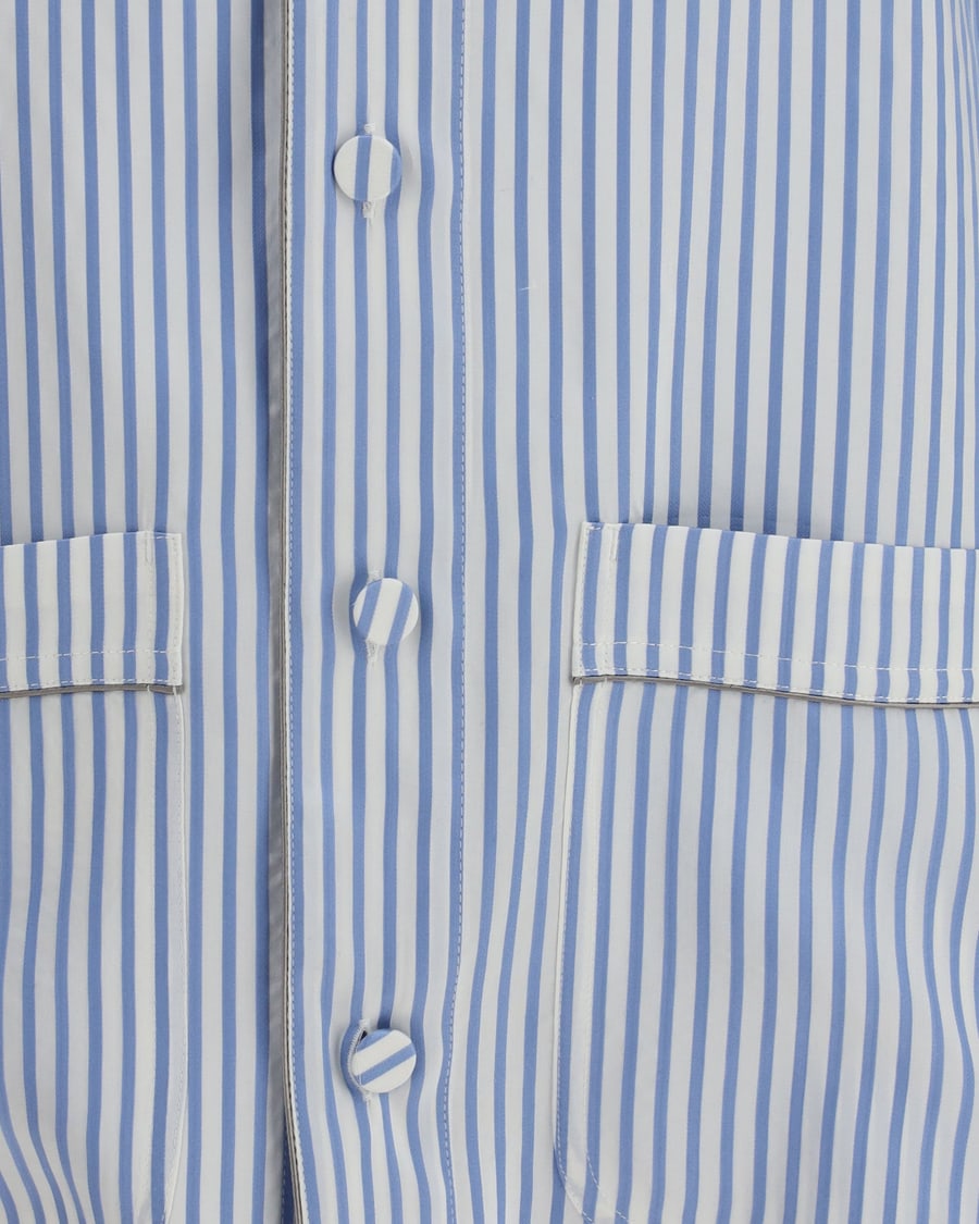 Tom Ford Striped Silk PJ Shirt, view 5