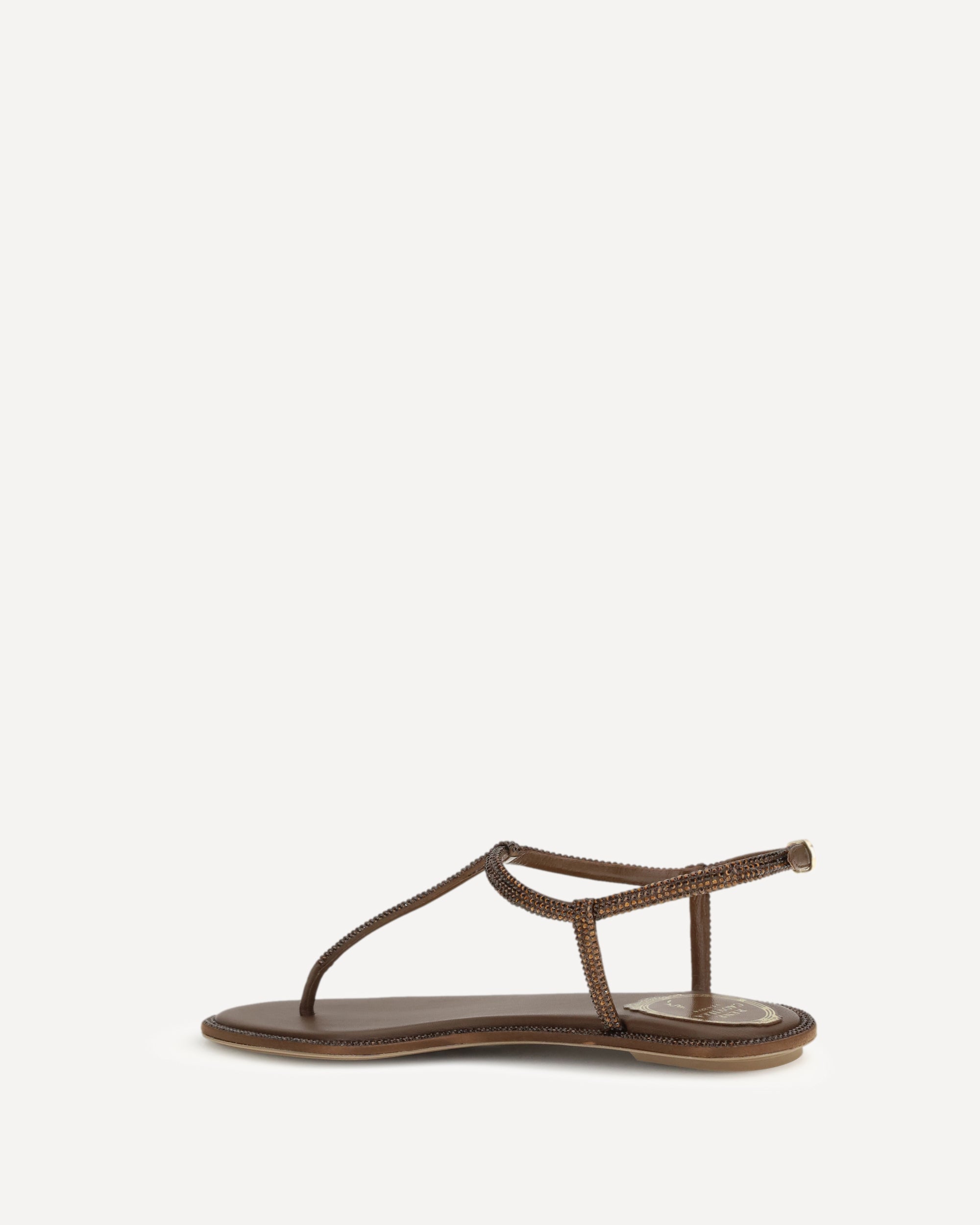 RENE CAOVILLA Diana Sandals with crystals, view 2