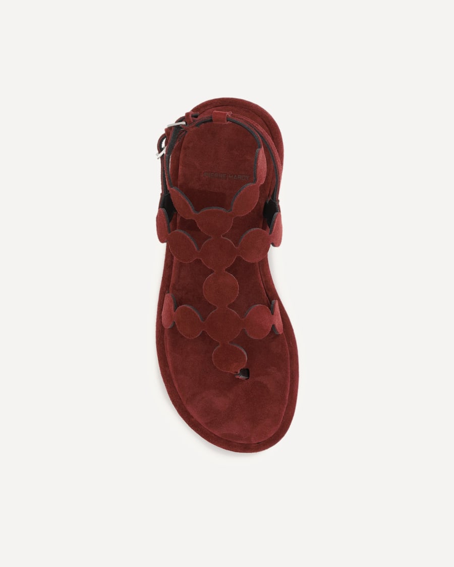 PIERRE HARDY Suede Sandals, view 6