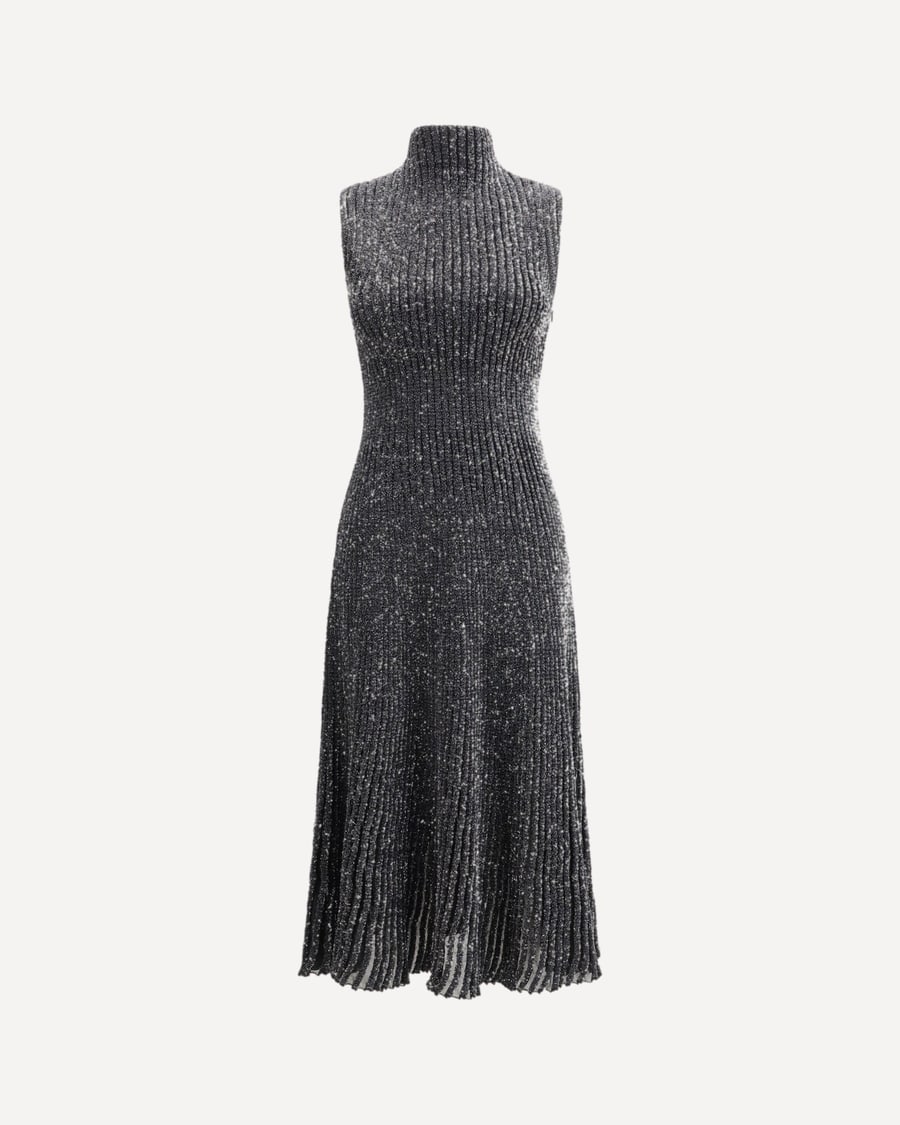 Alaïa Sequined midi Dress, view 3