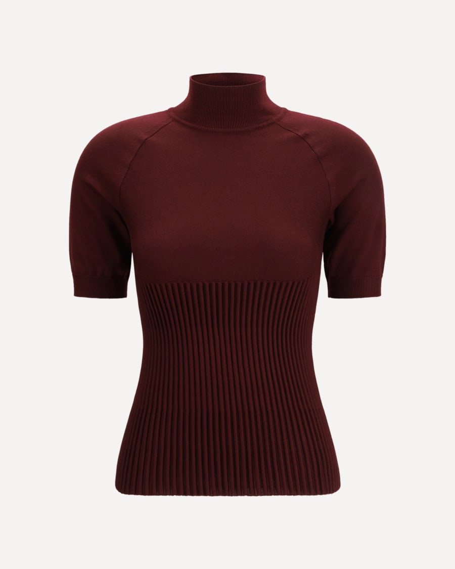 Alaïa Rib Wool Top, view 3