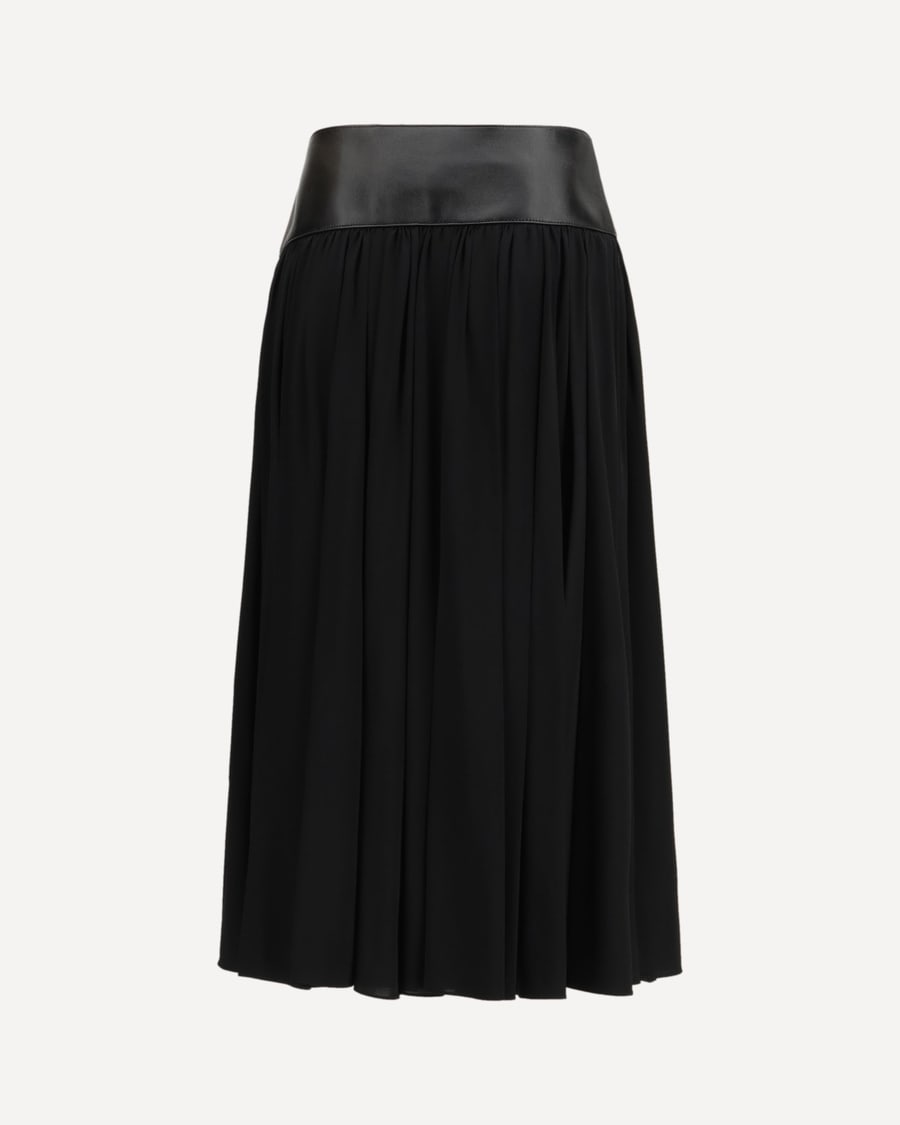 Alaïa Skirt with leather belt, view 2