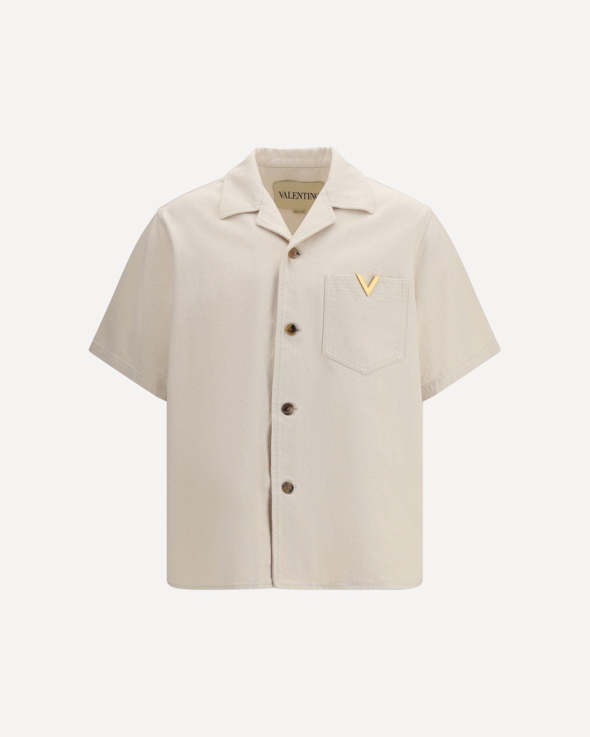 VALENTINO Signature Vlogo Bowling Shirt