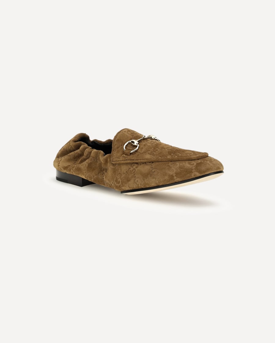 Gucci GG suede Loafers, view 4