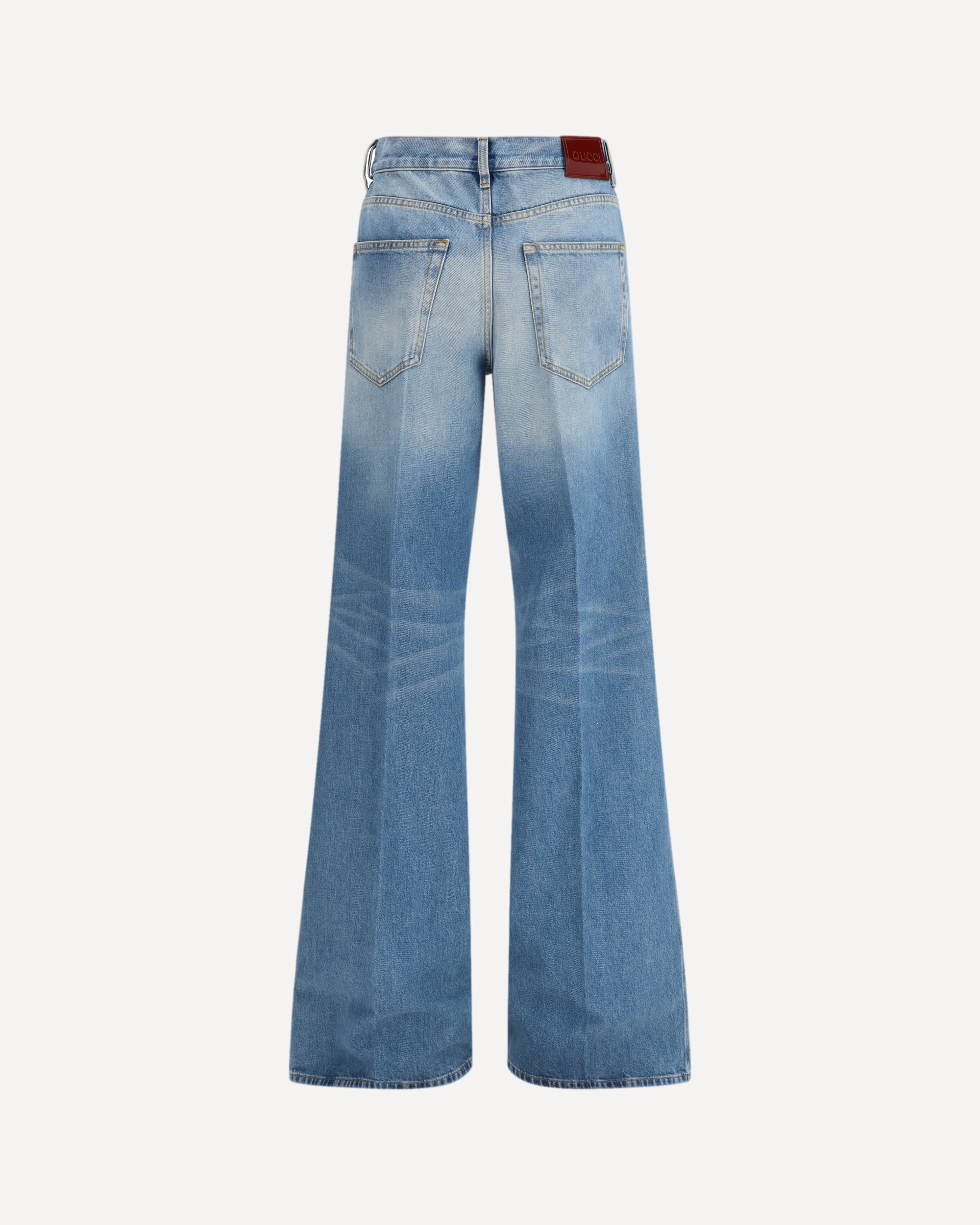 Gucci Cotton denim flare Jeans, view 2