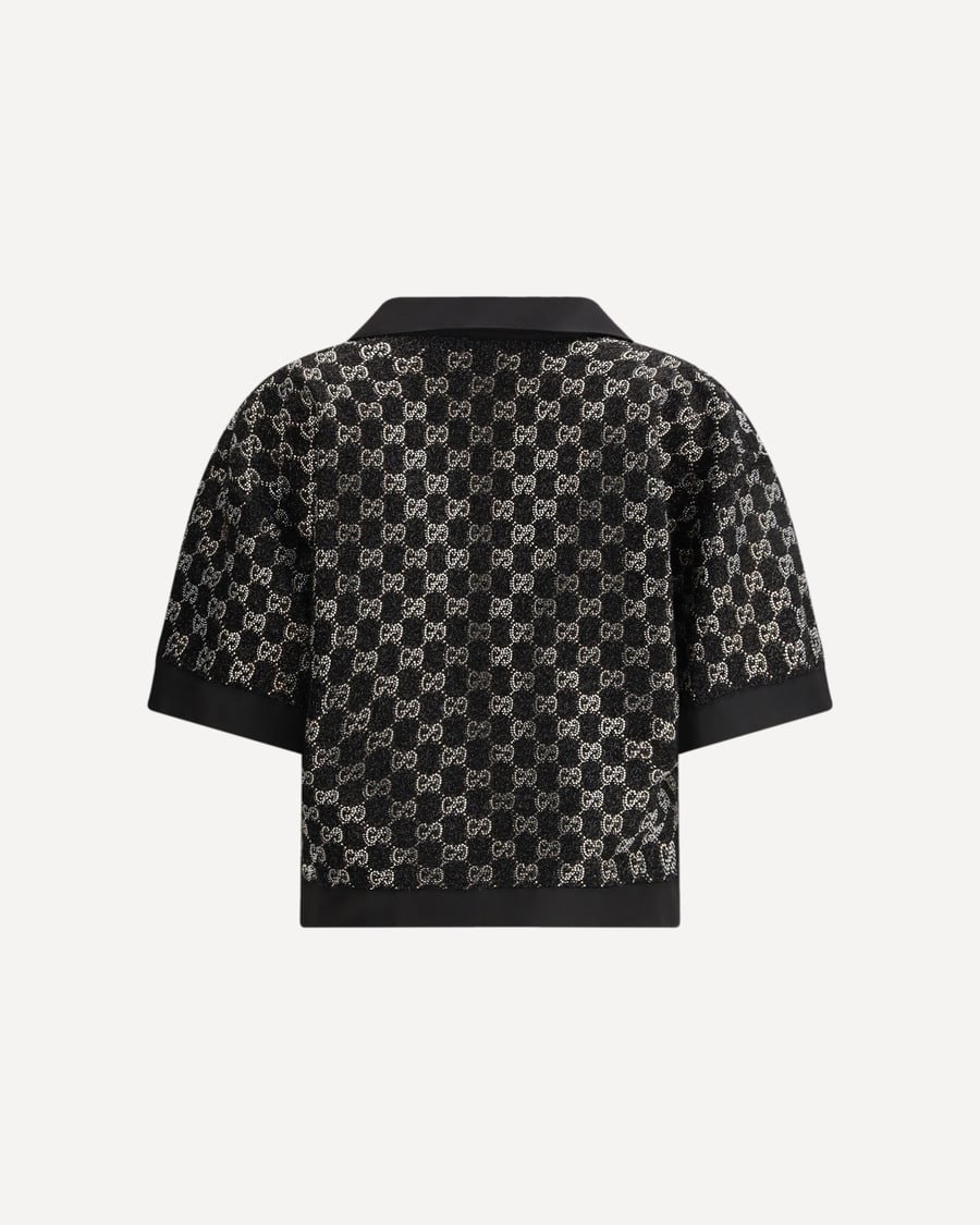 Gucci Wool lamé tweed Top, view 2