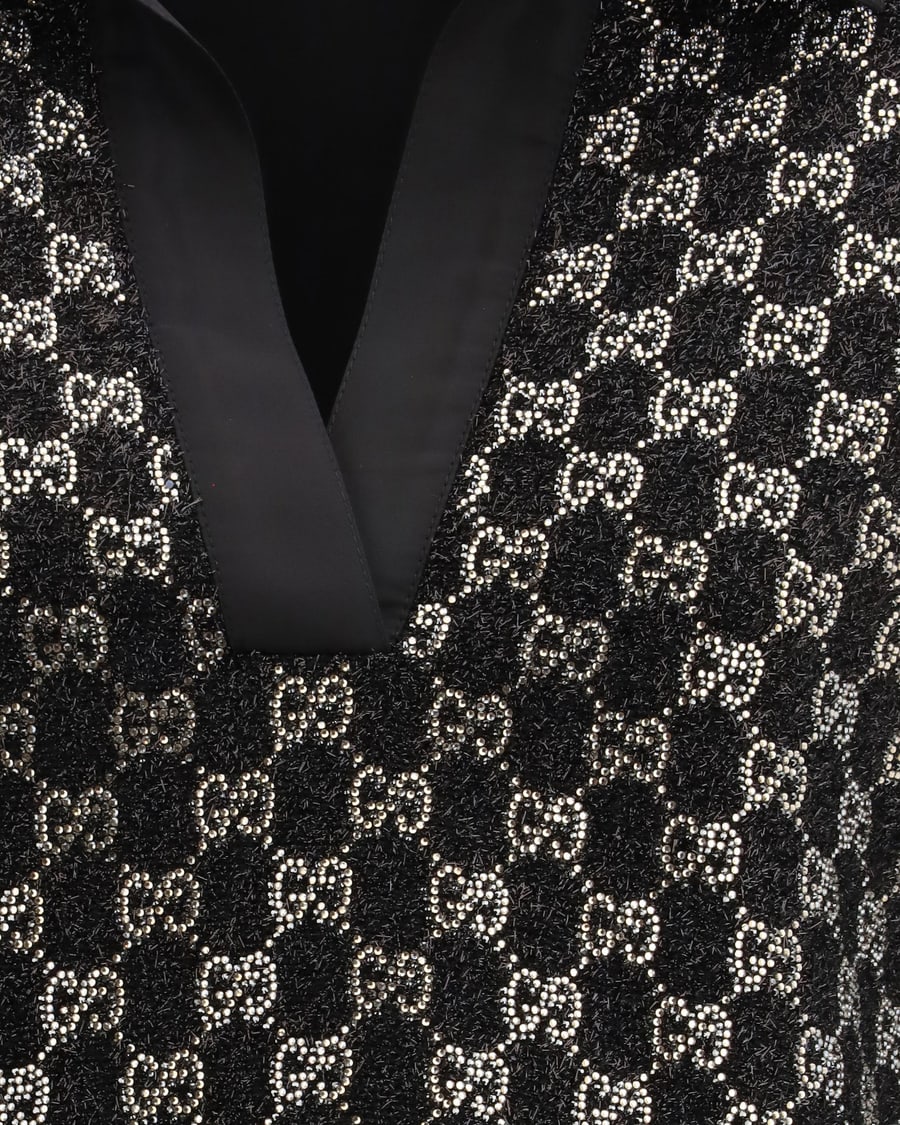 Gucci Wool lamé tweed Top, view 5