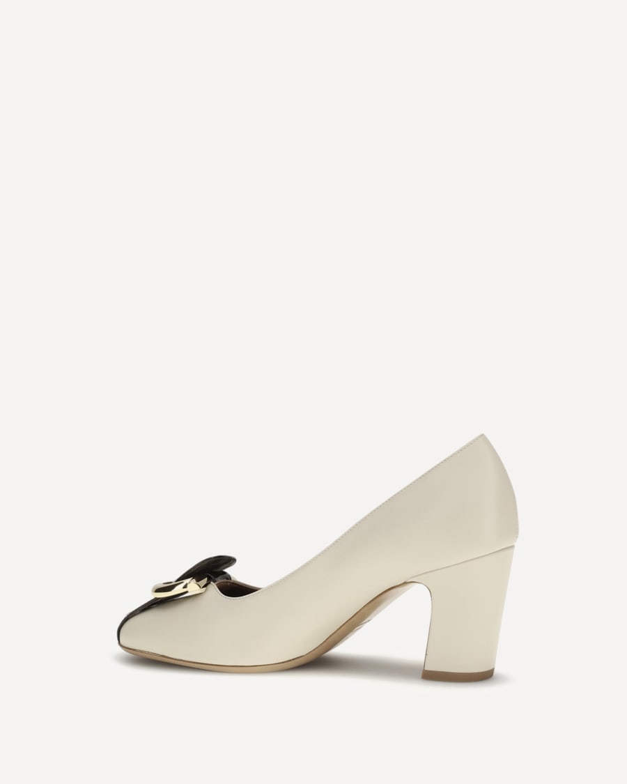 Ferragamo Leather Pumps, view 2