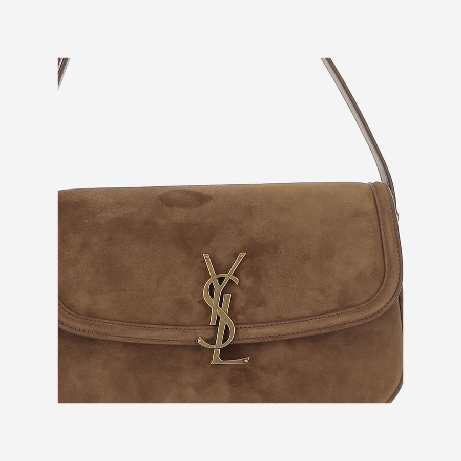 Saint Laurent BORSA SOLFERINO IN SUEDE, view 5