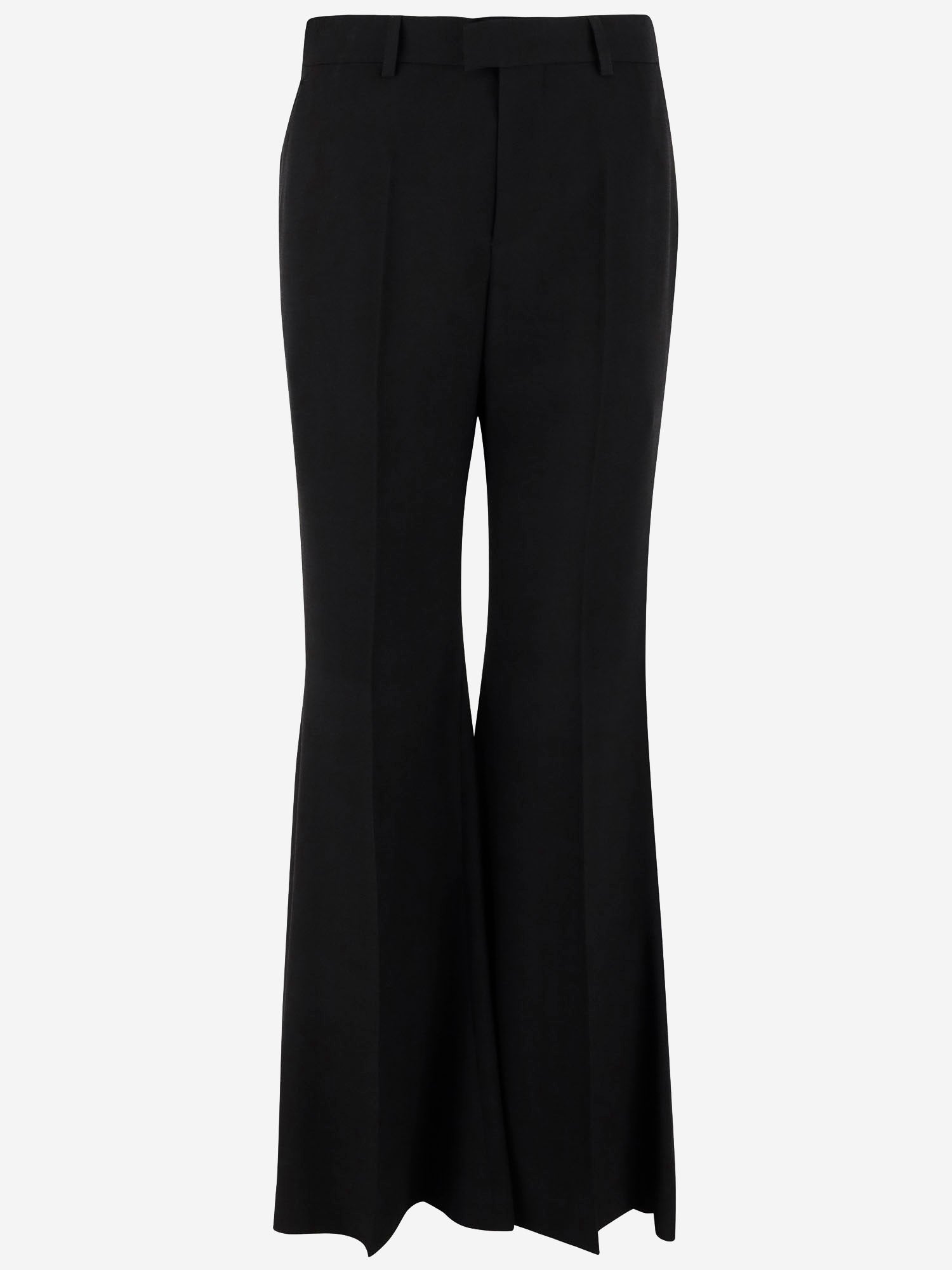 Balenciaga PANTALONI FLARED IN VISCOSA