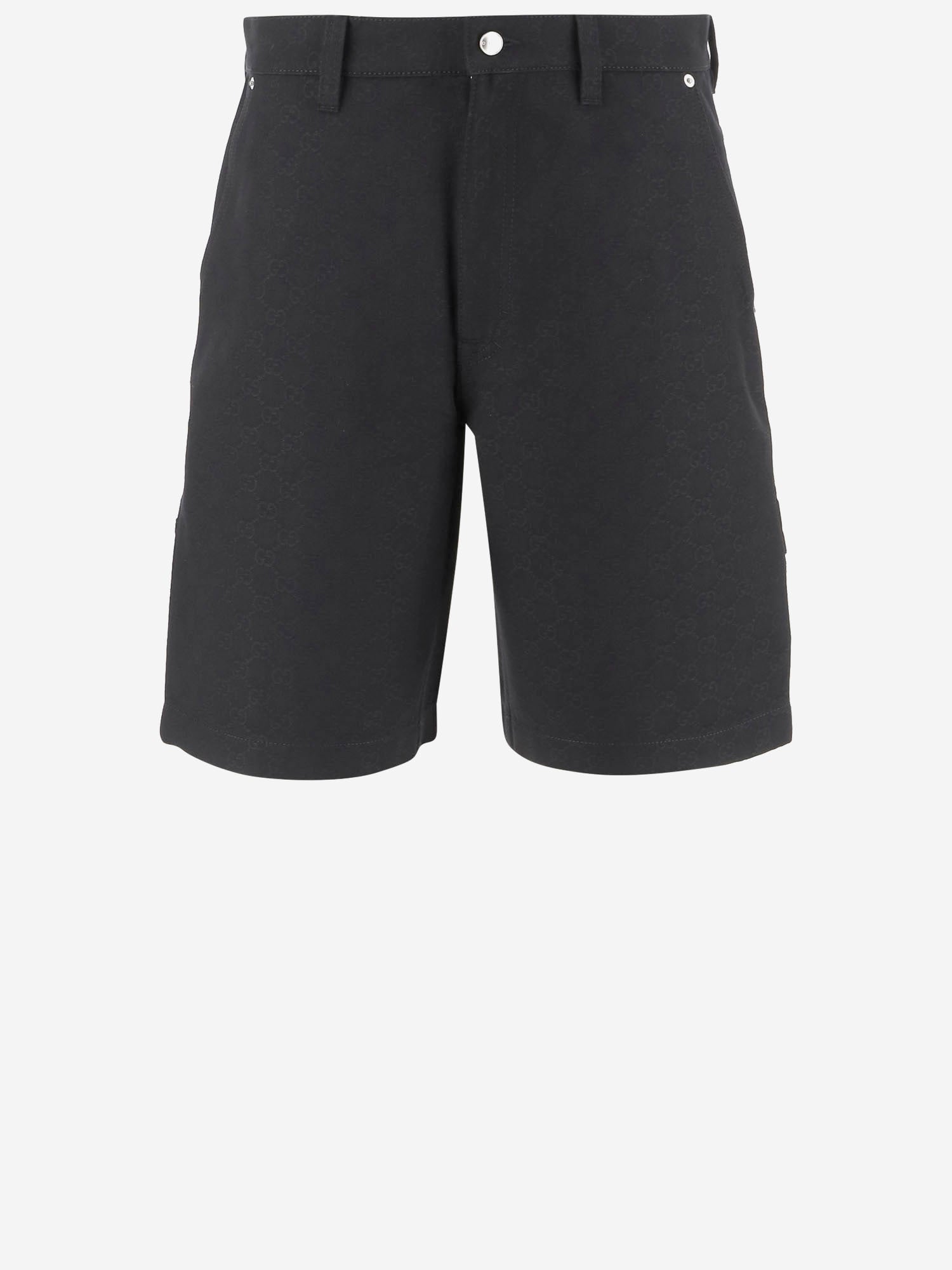 Gucci PANTALONI CORTI IN TESSUTO GG
