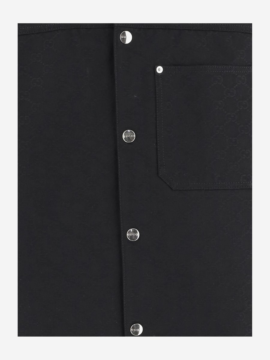 Gucci CAMICIA BOWLING GG, view 4