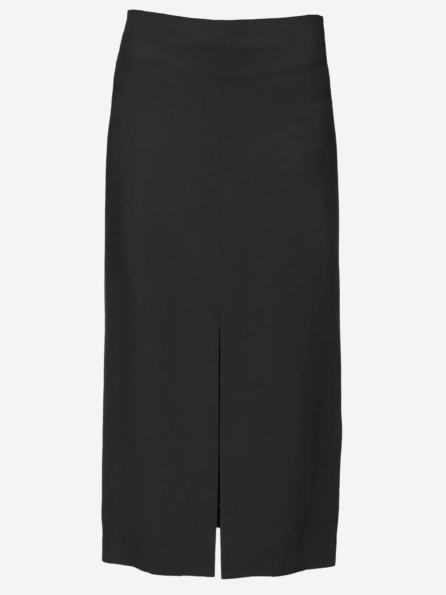 CARVEN GONNA MIDI IN ACETATO E VISCOSA