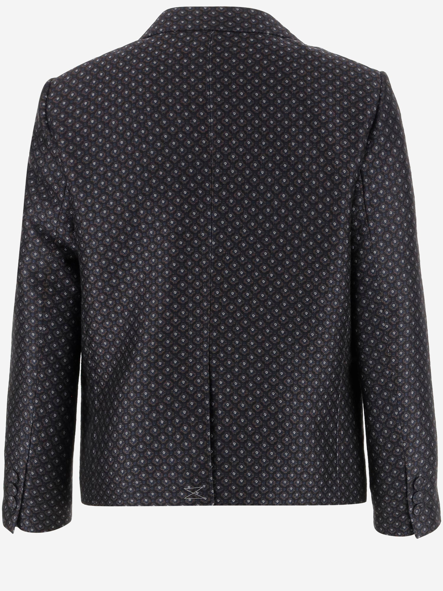 Dries Van Noten GIACCA IN MISTO LANA, view 2