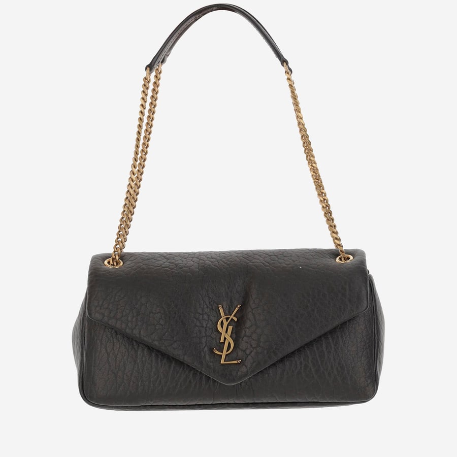 Saint Laurent Borsa Calypso media in pelle