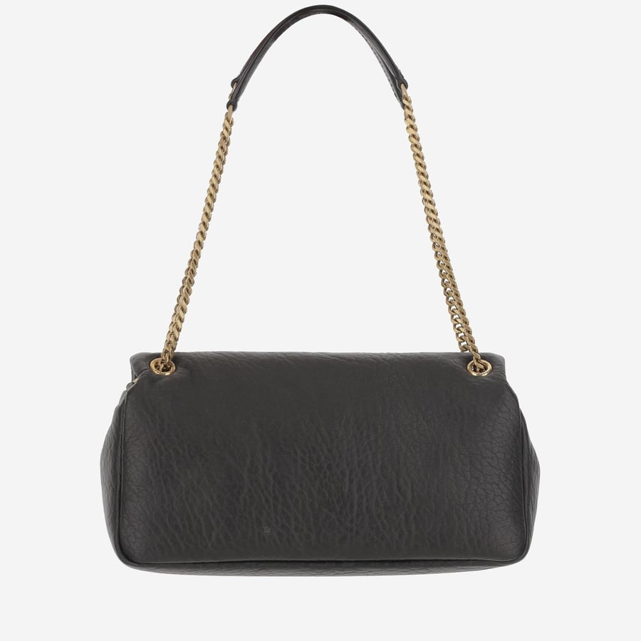 Saint Laurent Borsa Calypso media in pelle, view 6