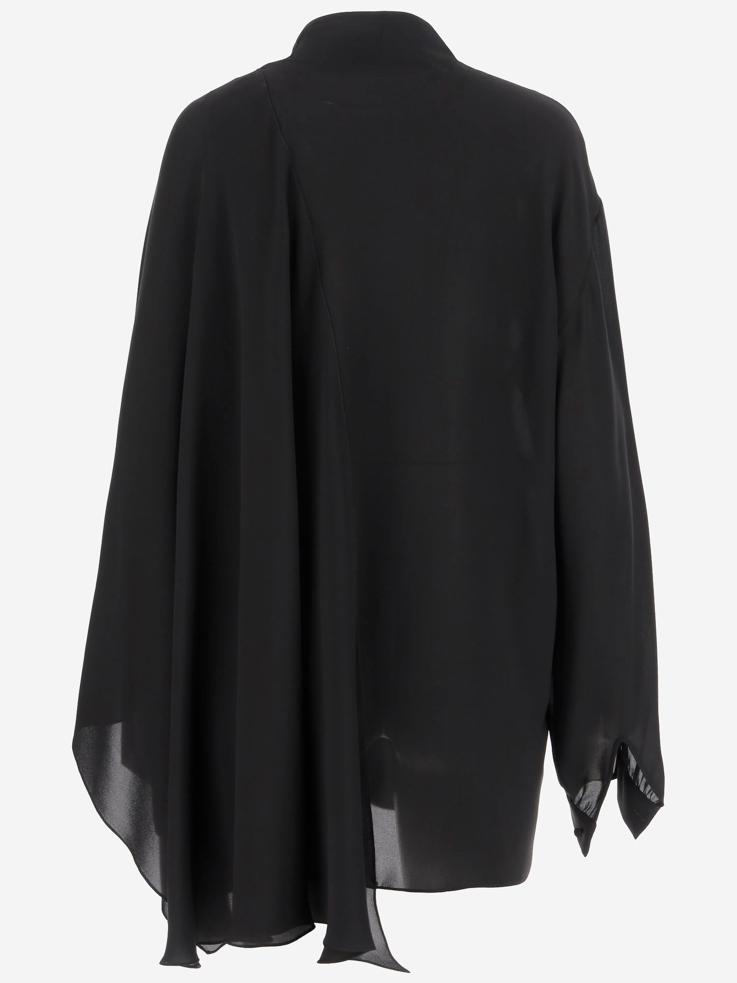 Balenciaga BLUSA IN GEORGETTE DI SETA, view 2