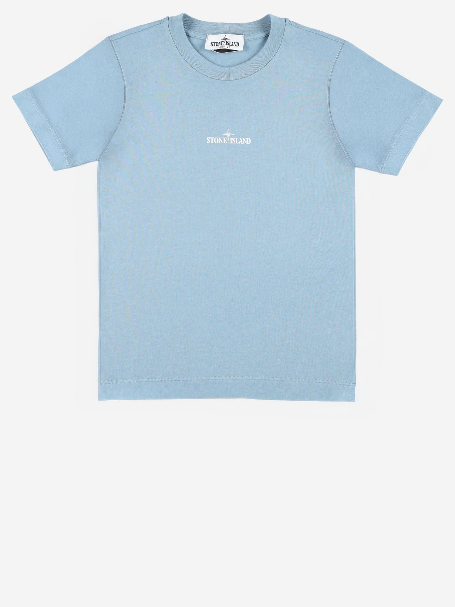STONE ISLAND KIDS T-SHIRT IN COTONE CON LOGO