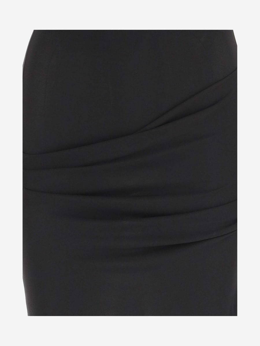 Jacquemus LA MINI ROBE DRAPEADO, view 3