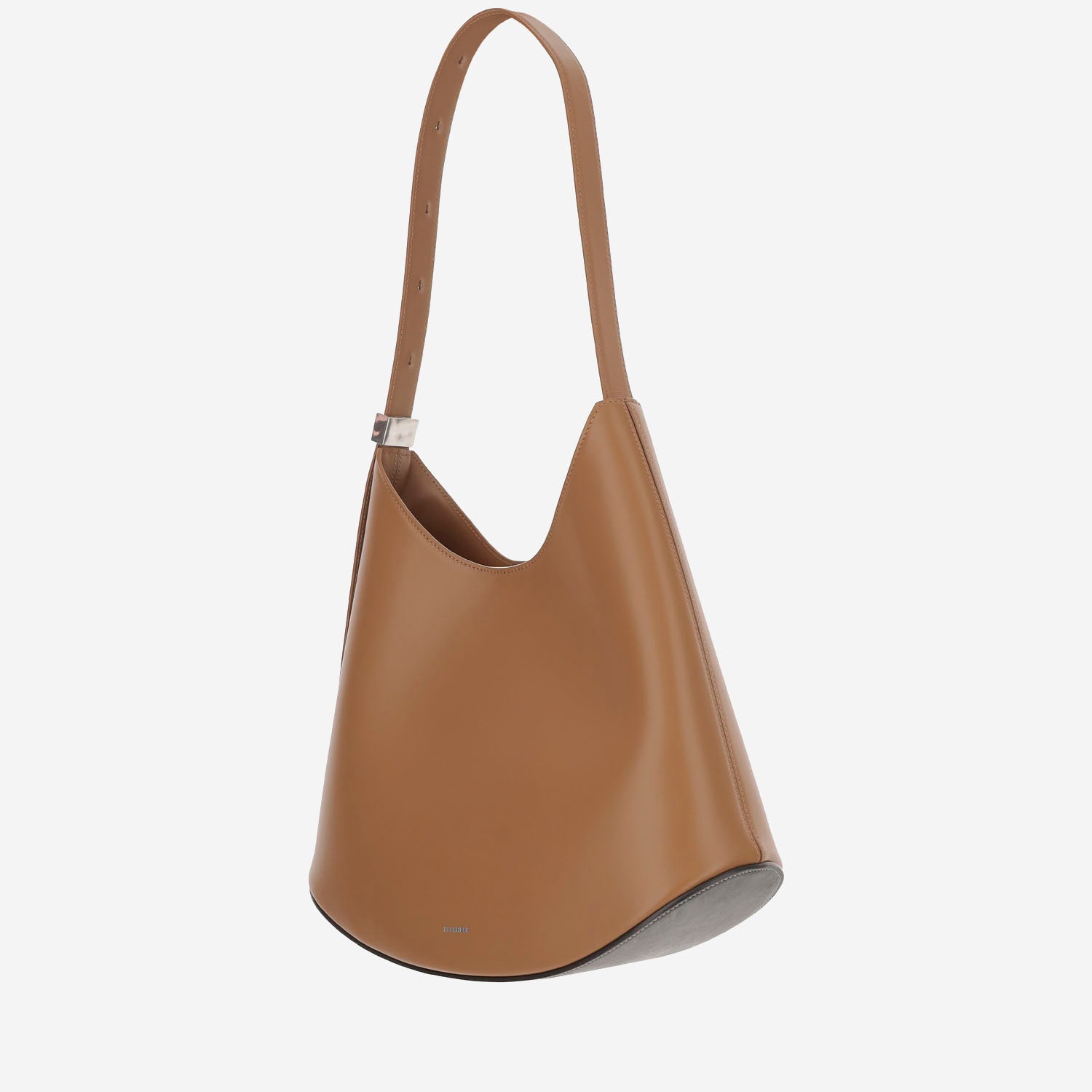 Jil Sander BORSA A SPALLA ELDORADO MEDIA IN PELLE, view 2