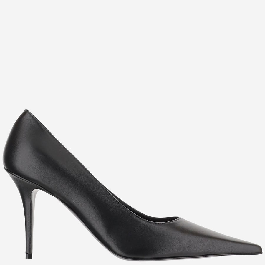 Amina Muaddi Décolleté Barbara Pump in nappa