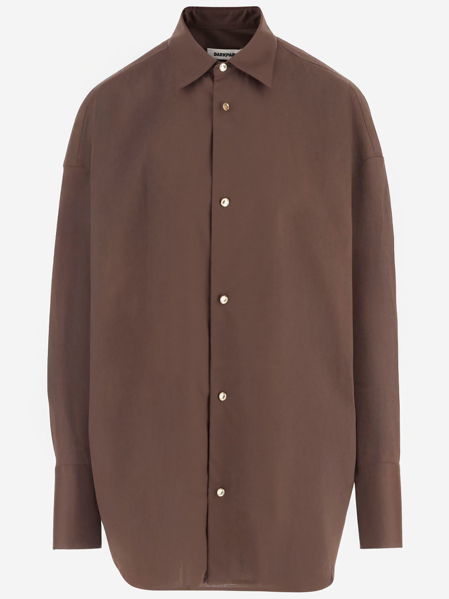 DARKPARK CAMICIA OVERSIZE IN MISTO COTONE STRETCH