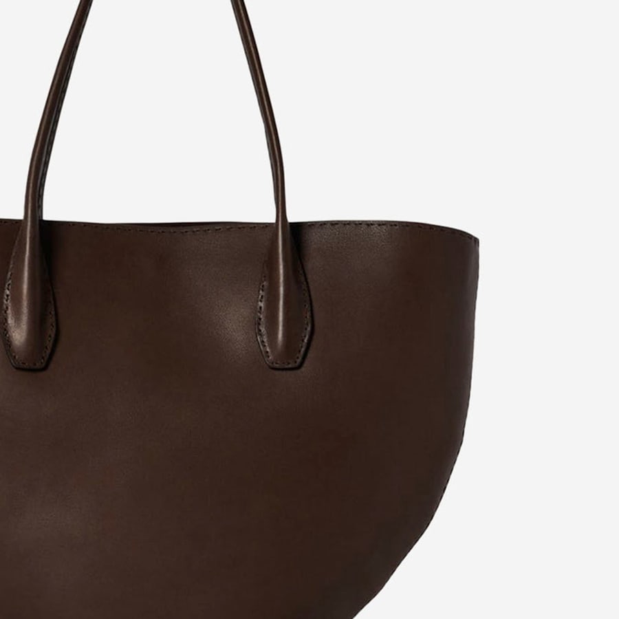 The Row BORSA TOTE ALGER IN PELLE, view 4