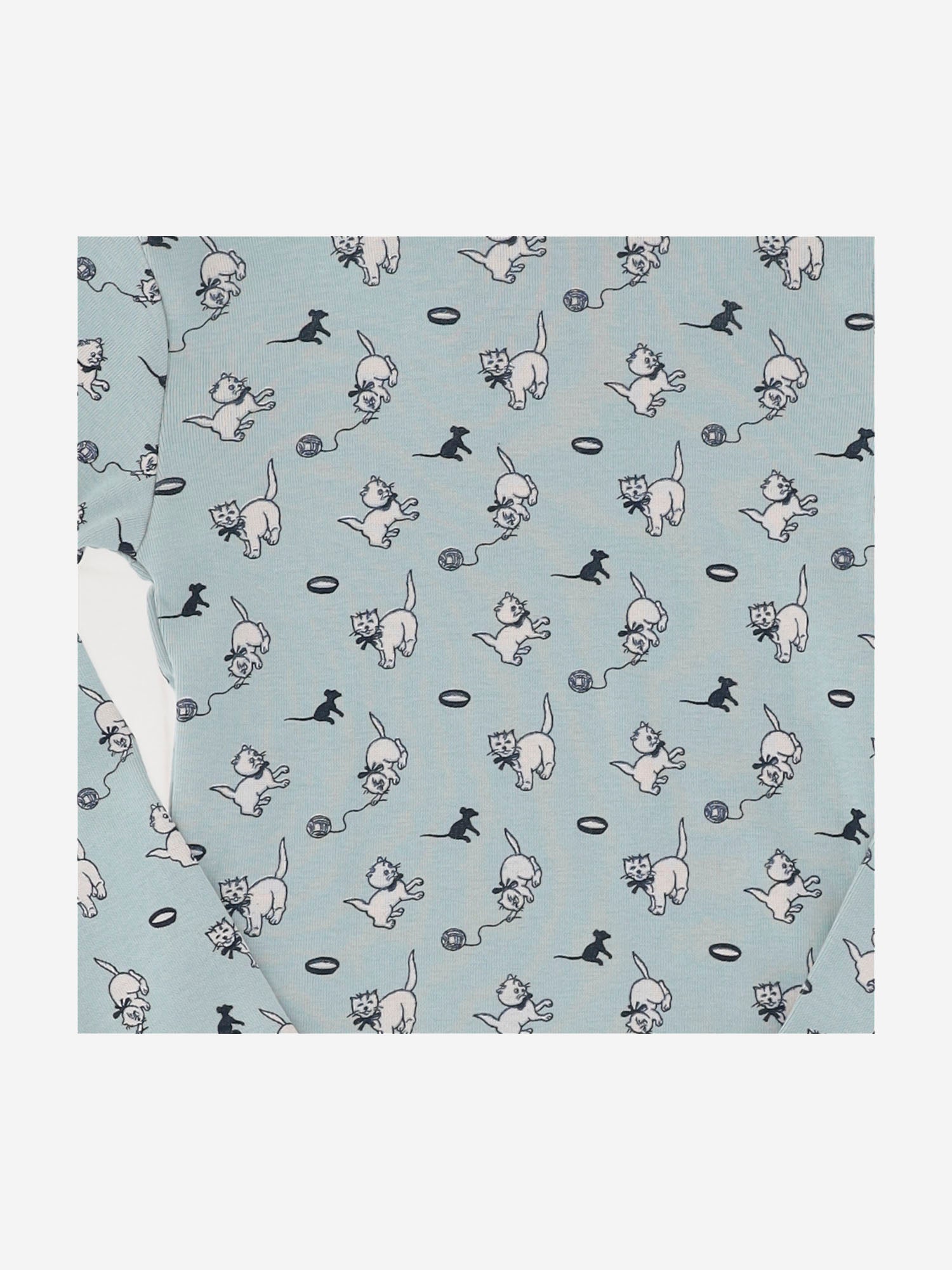 MISHA & PUFF KIDS MAGLIA IN COTONE A COLLO ALTO CON STAMPA