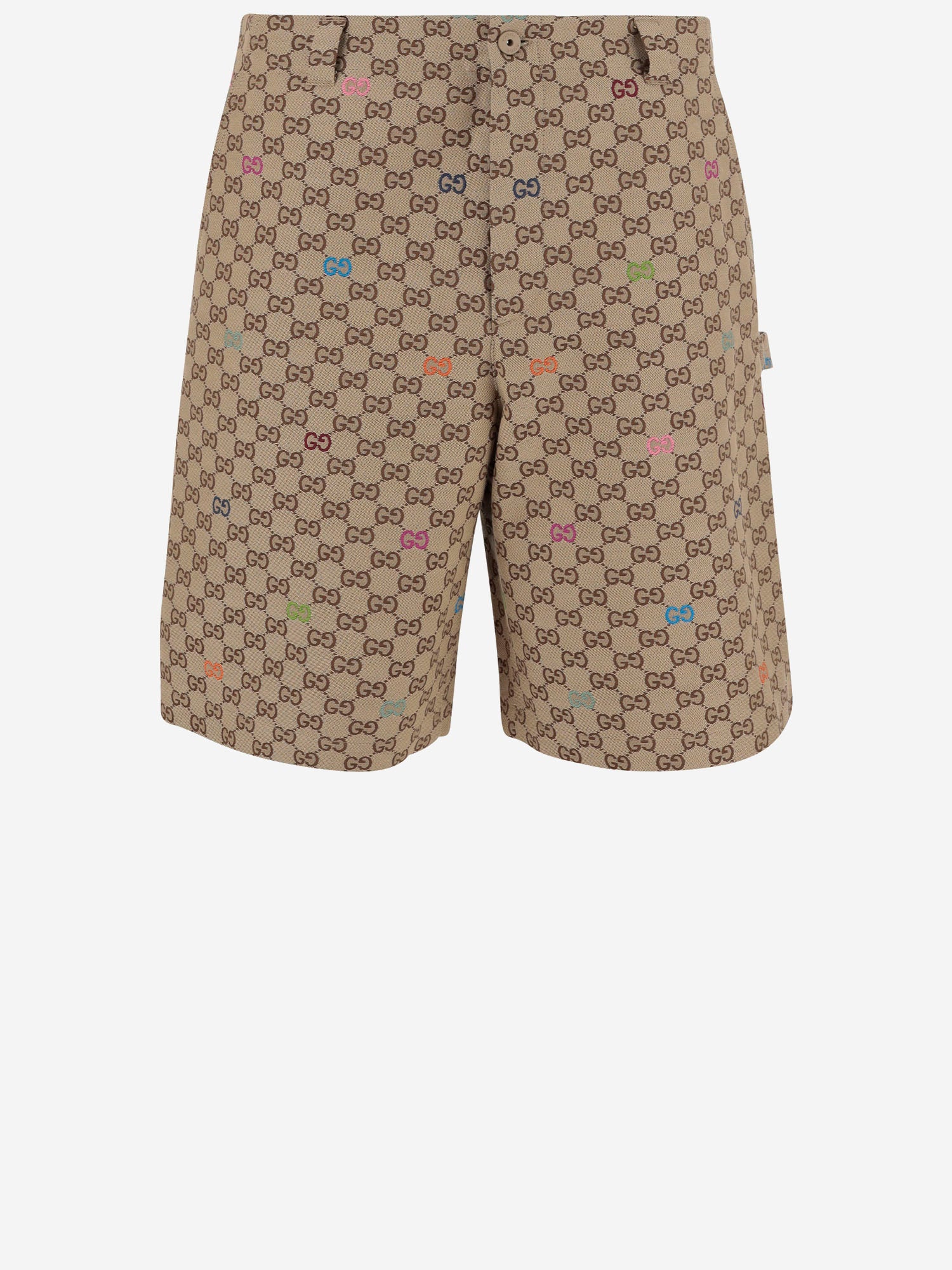 Gucci PANTALONI CORTI IN MISTO COTONE
