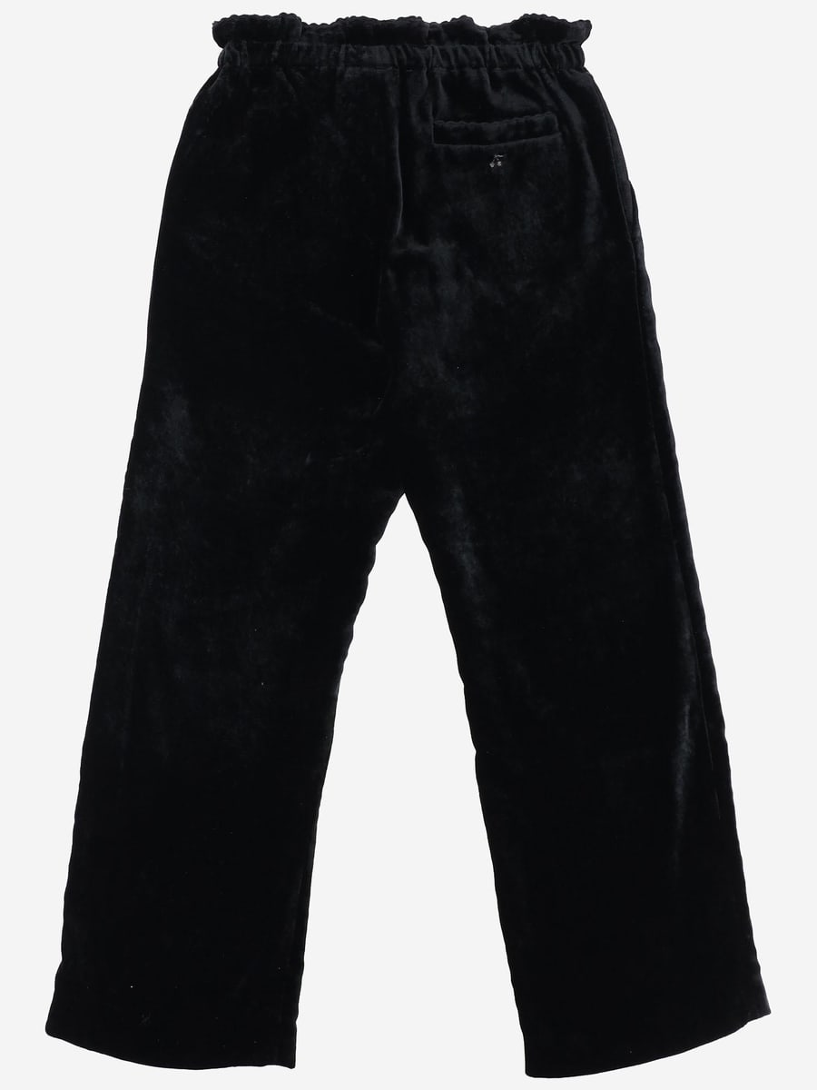 BONPOINT KIDS PANTALONI IN VISCOSA E SETA, view 5